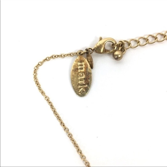 mark. Have a Heart Charm Necklace Goldtone LC Lauren Conrad Avon Y2K The Hills - Picture 6 of 8